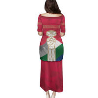 Italy Abruzzo Family Matching Puletasi and Hawaiian Shirt Emblem With Flag Style LT19