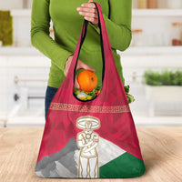 Italy Abruzzo Grocery Bag Emblem With Flag Style - Wonder Print Shop