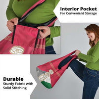 Italy Abruzzo Grocery Bag Emblem With Flag Style - Wonder Print Shop