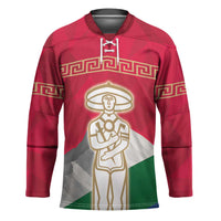 Italy Abruzzo Hockey Jersey Emblem With Flag Style - Wonder Print Shop