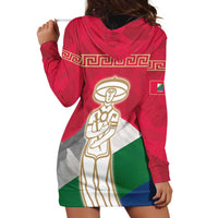 Italy Abruzzo Hoodie Dress Emblem With Flag Style LT19