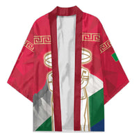 Italy Abruzzo Kimono Emblem With Flag Style - Wonder Print Shop