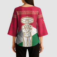 Italy Abruzzo Kimono Sleeve Blouse Emblem With Flag Style - Wonder Print Shop