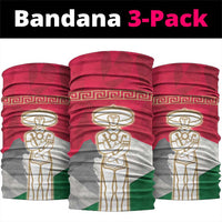 Italy Abruzzo Neck Gaiter Emblem With Flag Style - Wonder Print Shop