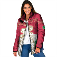 Italy Abruzzo Padded Jacket Emblem With Flag Style - Wonder Print Shop
