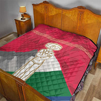 Italy Abruzzo Quilt Emblem With Flag Style - Wonder Print Shop