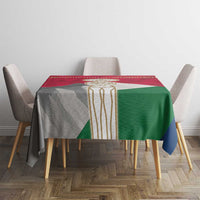 Italy Abruzzo Tablecloth Emblem With Flag Style - Wonder Print Shop