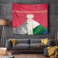Italy Abruzzo Tapestry Emblem With Flag Style - Wonder Print Shop