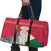 Italy Abruzzo Travel Bag Emblem With Flag Style - Wonder Print Shop