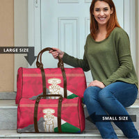 Italy Abruzzo Travel Bag Emblem With Flag Style - Wonder Print Shop