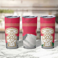 Italy Abruzzo Tumbler Cup Emblem With Flag Style - Wonder Print Shop