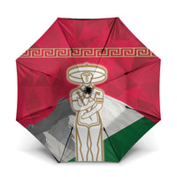 Italy Abruzzo Umbrella Emblem With Flag Style - Wonder Print Shop