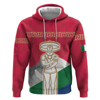 Italy Abruzzo Zip Hoodie Emblem With Flag Style LT19