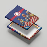 Liberia Flag Day Canvas Wall Art Lone Star Heritage Pride