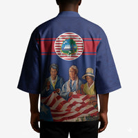 Liberia Flag Day Kimono Lone Star Heritage Pride