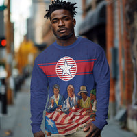 Liberia Flag Day Long Sleeve Shirt Lone Star Heritage Pride