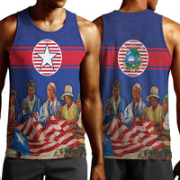Liberia Flag Day Men Tank Top Lone Star Heritage Pride
