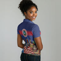 Liberia Flag Day Women Polo Shirt Lone Star Heritage Pride