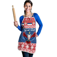 Personalized Serbia Christmas Eagle Apron Srecan Bozic Tee - Wonder Print Shop