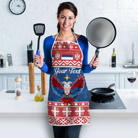 Personalized Serbia Christmas Eagle Apron Srecan Bozic Tee - Wonder Print Shop