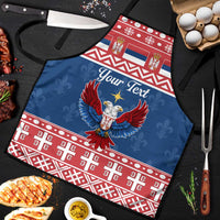 Personalized Serbia Christmas Eagle Apron Srecan Bozic Tee - Wonder Print Shop
