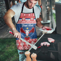 Personalized Serbia Christmas Eagle Apron Srecan Bozic Tee - Wonder Print Shop