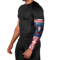 Personalized Serbia Christmas Eagle Arm Sleeves Srecan Bozic Tee - Wonder Print Shop