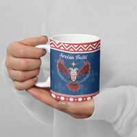 Personalized Serbia Christmas Eagle Ceramic Mug Srecan Bozic Tee - Wonder Print Shop