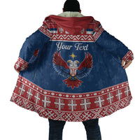 Personalized Serbia Christmas Eagle Cloak Srecan Bozic Tee - Wonder Print Shop