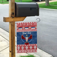Personalized Serbia Christmas Eagle Garden Flag Srecan Bozic Tee - Wonder Print Shop