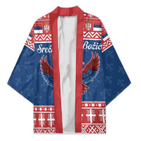 Personalized Serbia Christmas Eagle Kimono Srecan Bozic Tee - Wonder Print Shop