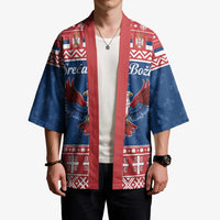 Personalized Serbia Christmas Eagle Kimono Srecan Bozic Tee - Wonder Print Shop