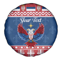 Personalized Serbia Christmas Eagle Spare Tire Cover Srecan Bozic Tee - Wonder Print Shop