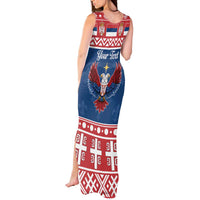 Personalized Serbia Christmas Eagle Tank Maxi Dress Srecan Bozic Tee - Wonder Print Shop