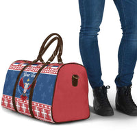 Personalized Serbia Christmas Eagle Travel Bag Srecan Bozic Tee - Wonder Print Shop