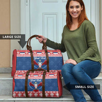 Personalized Serbia Christmas Eagle Travel Bag Srecan Bozic Tee - Wonder Print Shop