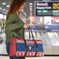 Personalized Serbia Christmas Eagle Travel Bag Srecan Bozic Tee - Wonder Print Shop