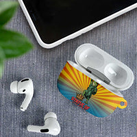 Lady Liberty Portland Frog AirPods Case Frog Protest No Kings In America - Wonder Print Shop