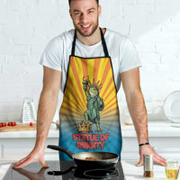 Lady Liberty Portland Frog Apron Frog Protest No Kings In America - Wonder Print Shop