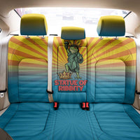 Lady Liberty Portland Frog Back Car Seat Cover Frog Protest No Kings In America - Wonder Print Shop