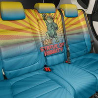 Lady Liberty Portland Frog Back Car Seat Cover Frog Protest No Kings In America - Wonder Print Shop