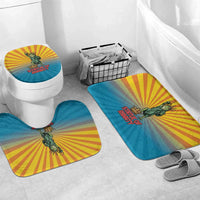 Lady Liberty Portland Frog Bathroom Set Frog Protest No Kings In America - Wonder Print Shop