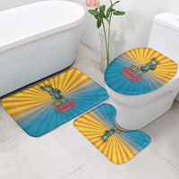 Lady Liberty Portland Frog Bathroom Set Frog Protest No Kings In America - Wonder Print Shop