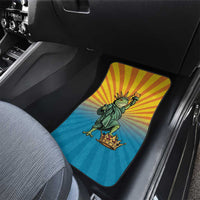 Lady Liberty Portland Frog Car Mats Frog Protest No Kings In America - Wonder Print Shop