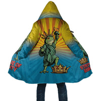 Lady Liberty Portland Frog Cloak Frog Protest No Kings In America - Wonder Print Shop