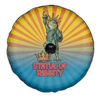 Lady Liberty Portland Frog Spare Tire Cover Frog Protest No Kings In America - Wonder Print Shop