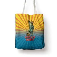 Lady Liberty Portland Frog Tote Bag Frog Protest No Kings In America - Wonder Print Shop