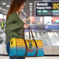 Lady Liberty Portland Frog Travel Bag Frog Protest No Kings In America - Wonder Print Shop