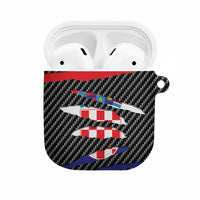 Croatia Beast AirPods Case Ripped Flag Graphic - Wonder Print Shop