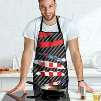Croatia Beast Apron Ripped Flag Graphic - Wonder Print Shop